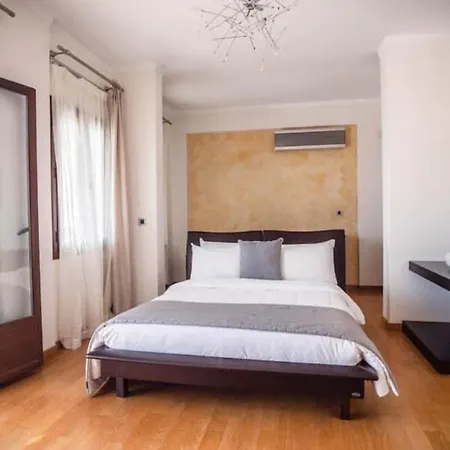 Villa Santorini At With Sea View *