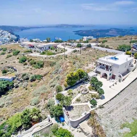 Santorini At With Sea View