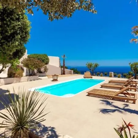 Santorini At With Sea View